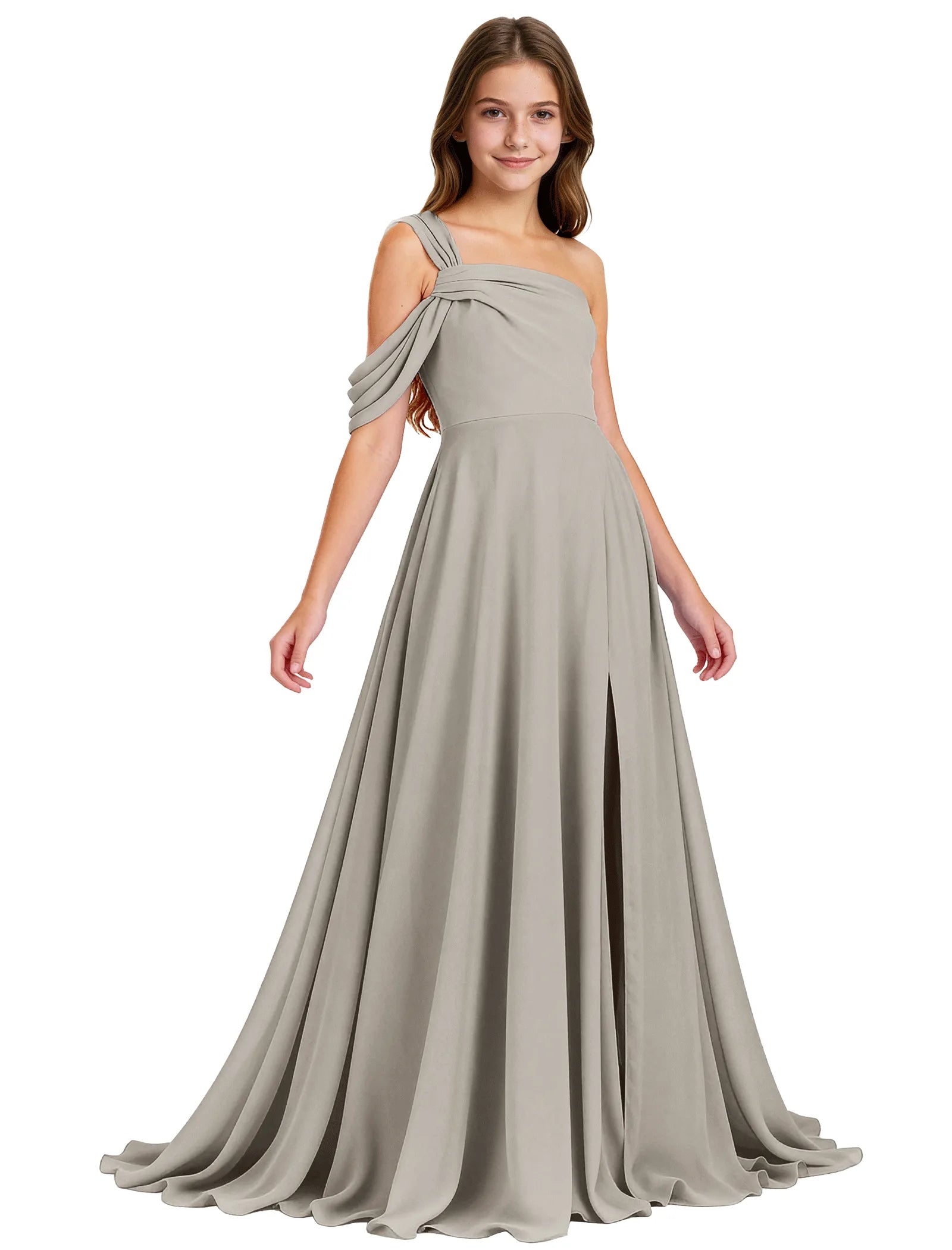 Vestido de princesa sin mangas de encaje