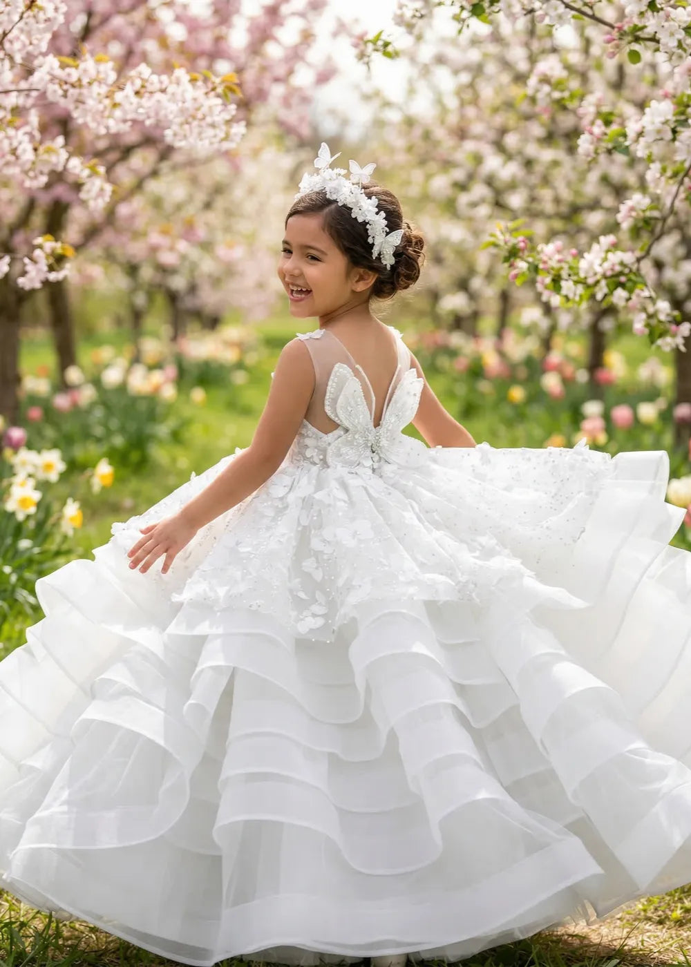 Floral Fairy Party Dress