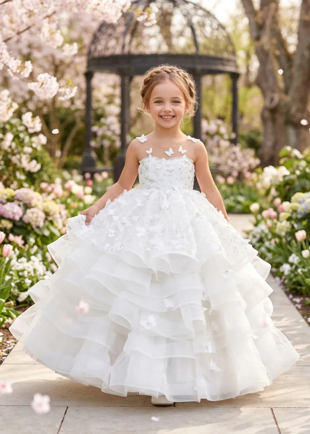 Floral Fairy Party Dress